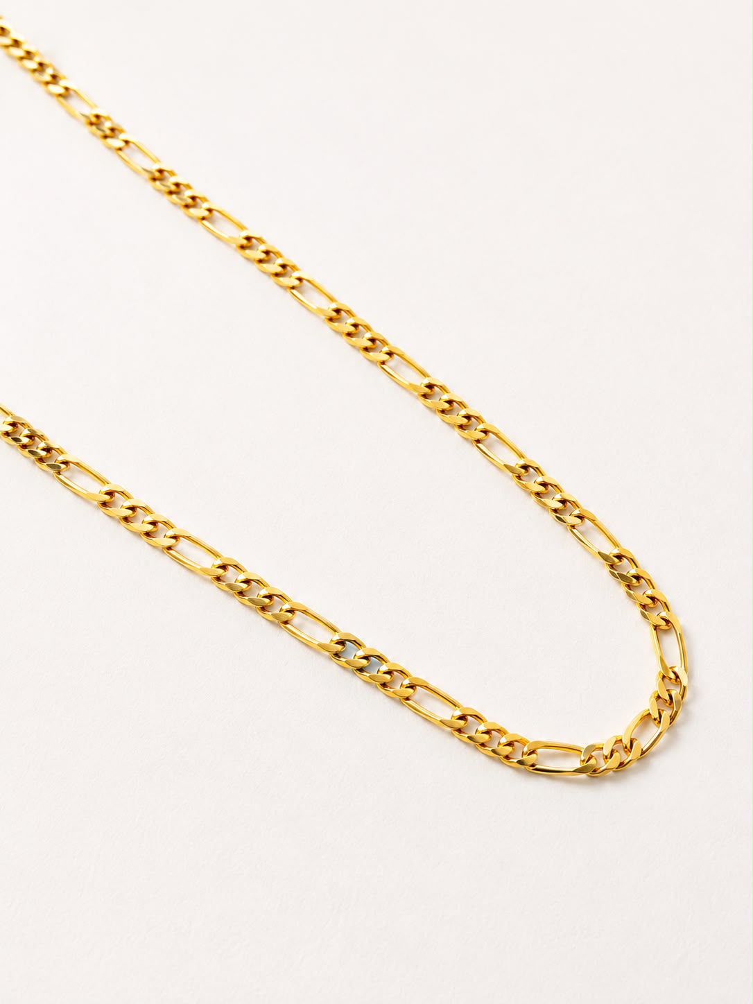 Corrente Gold Figaro 3x1 3mm 70ct